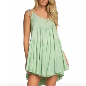 Elan Mauve Beach Cover Up Slip Dress Size S